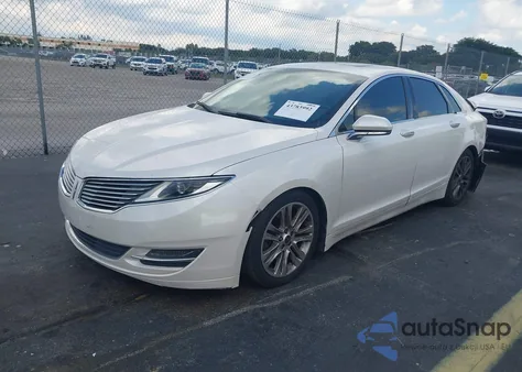 2016 Lincoln Mkz из США, поврежденный, VIN 3LN6L2J90GR631332